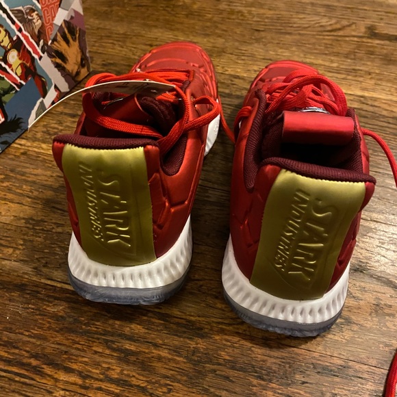 BNWT, Adidas X Marvel Harden Vol 3 Ironman Kicks 4 - Picture 3 of 8